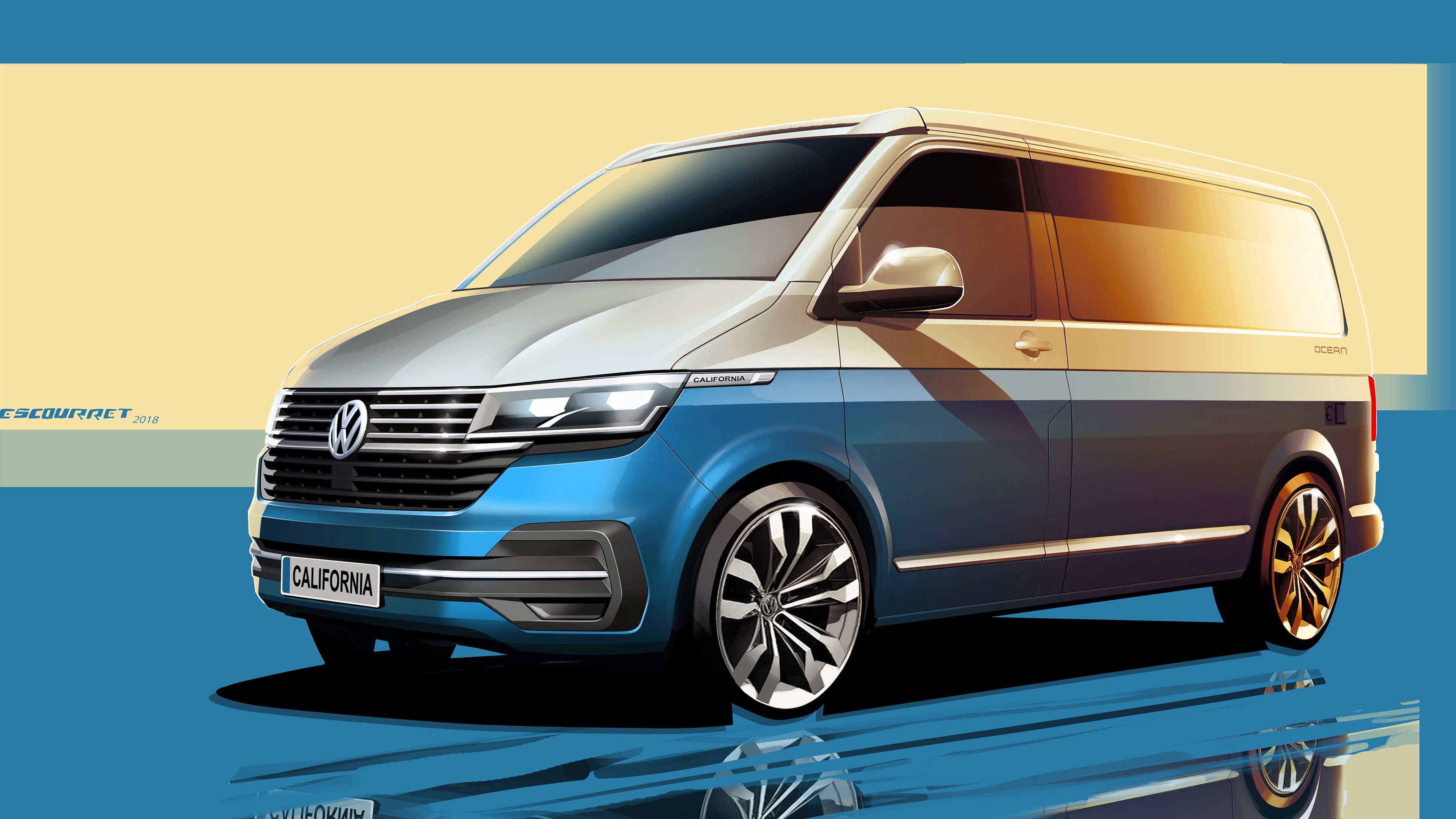VW California T6.1 Exterieur