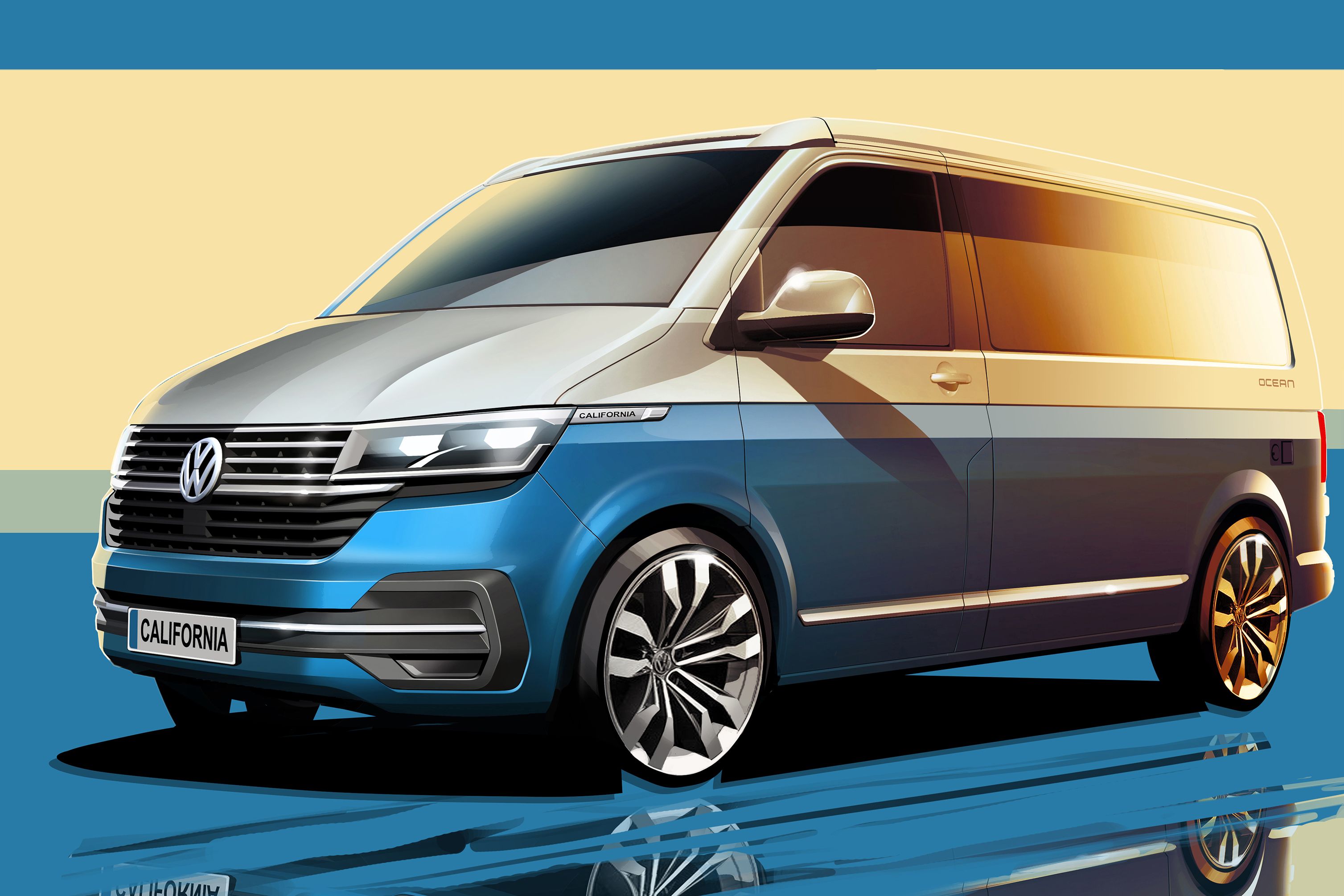 VW California T6.1 Exterieur