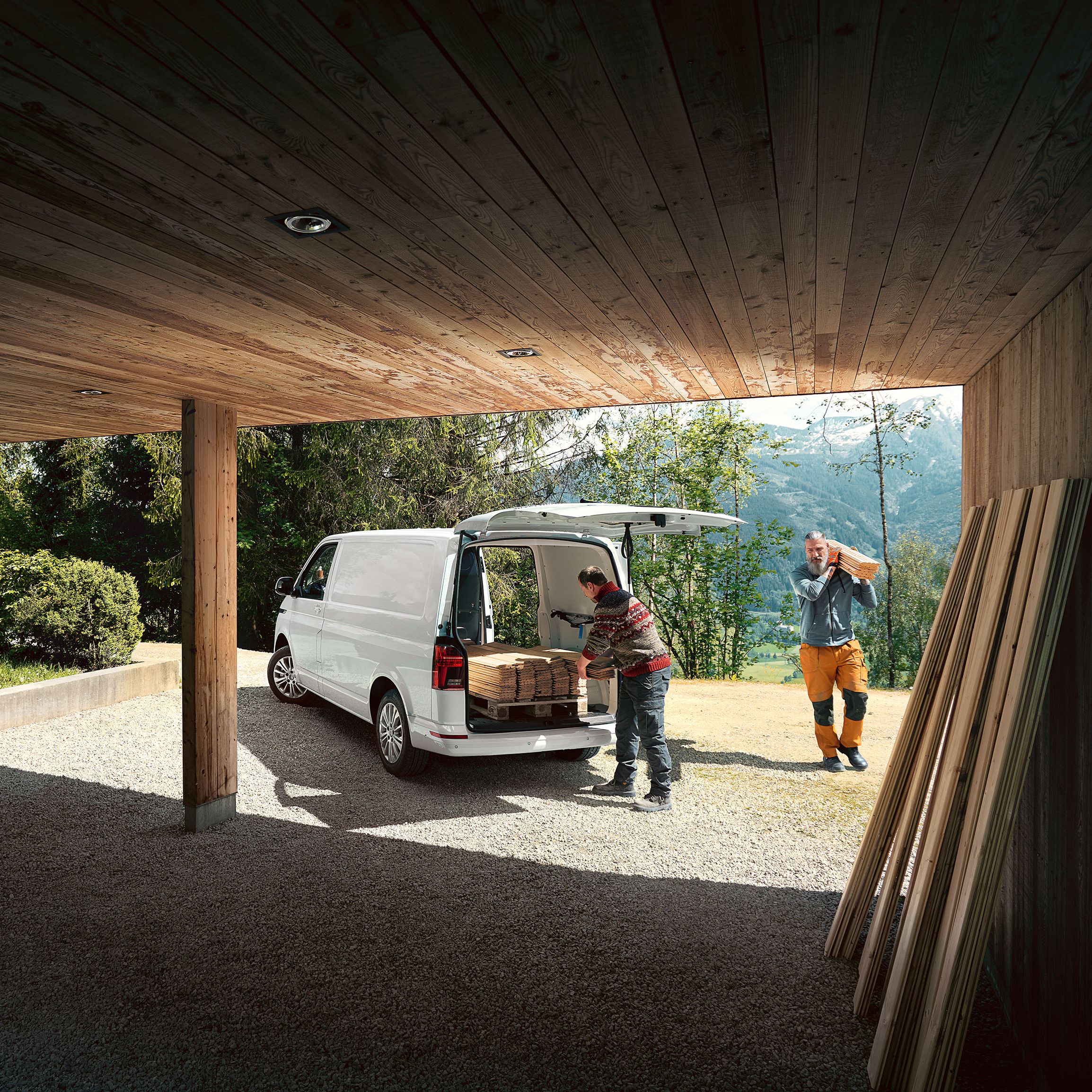VW Transporter 6.1 Grila e radiatorit para