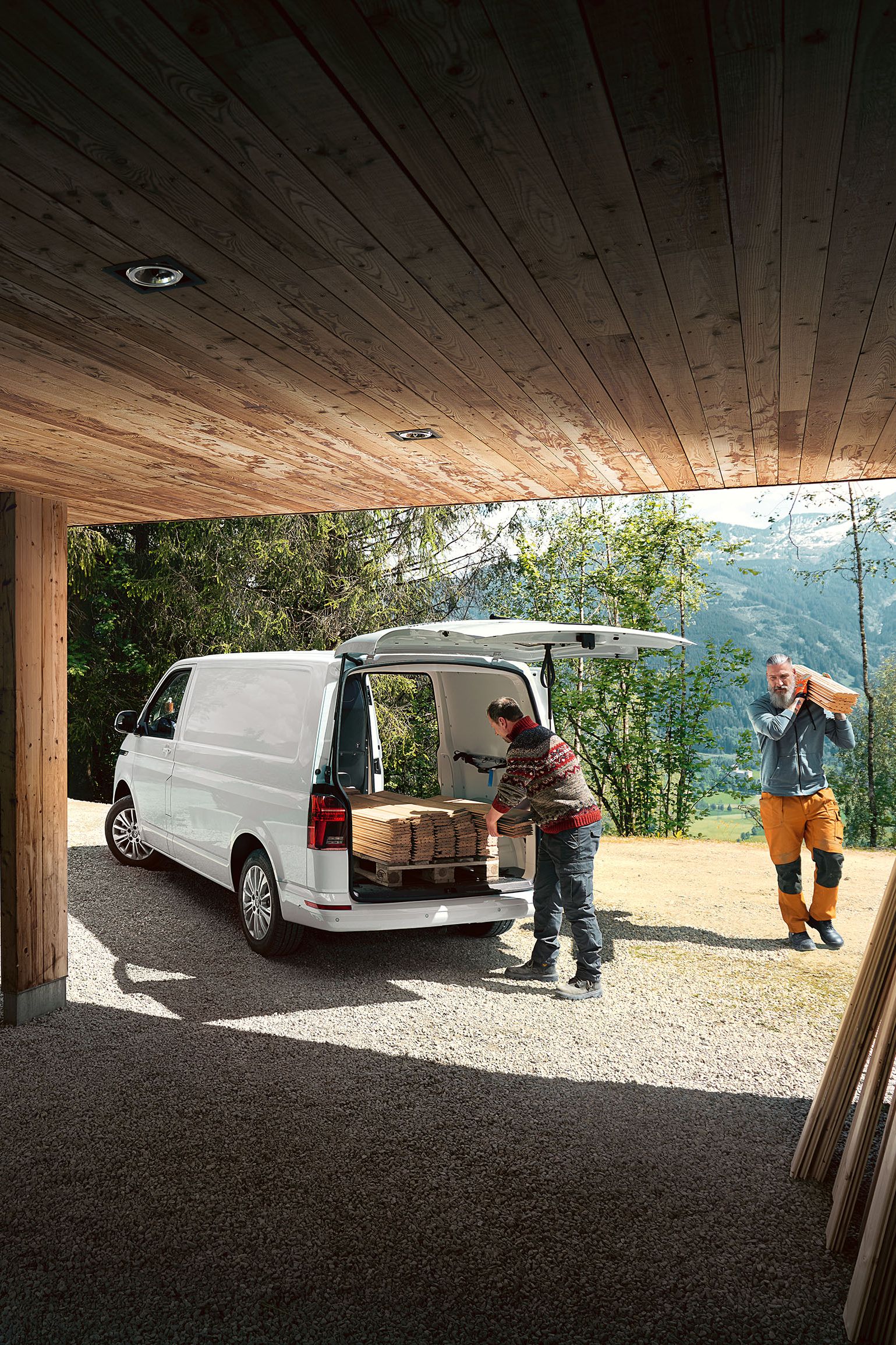 VW Transporter 6.1 Grila e radiatorit para