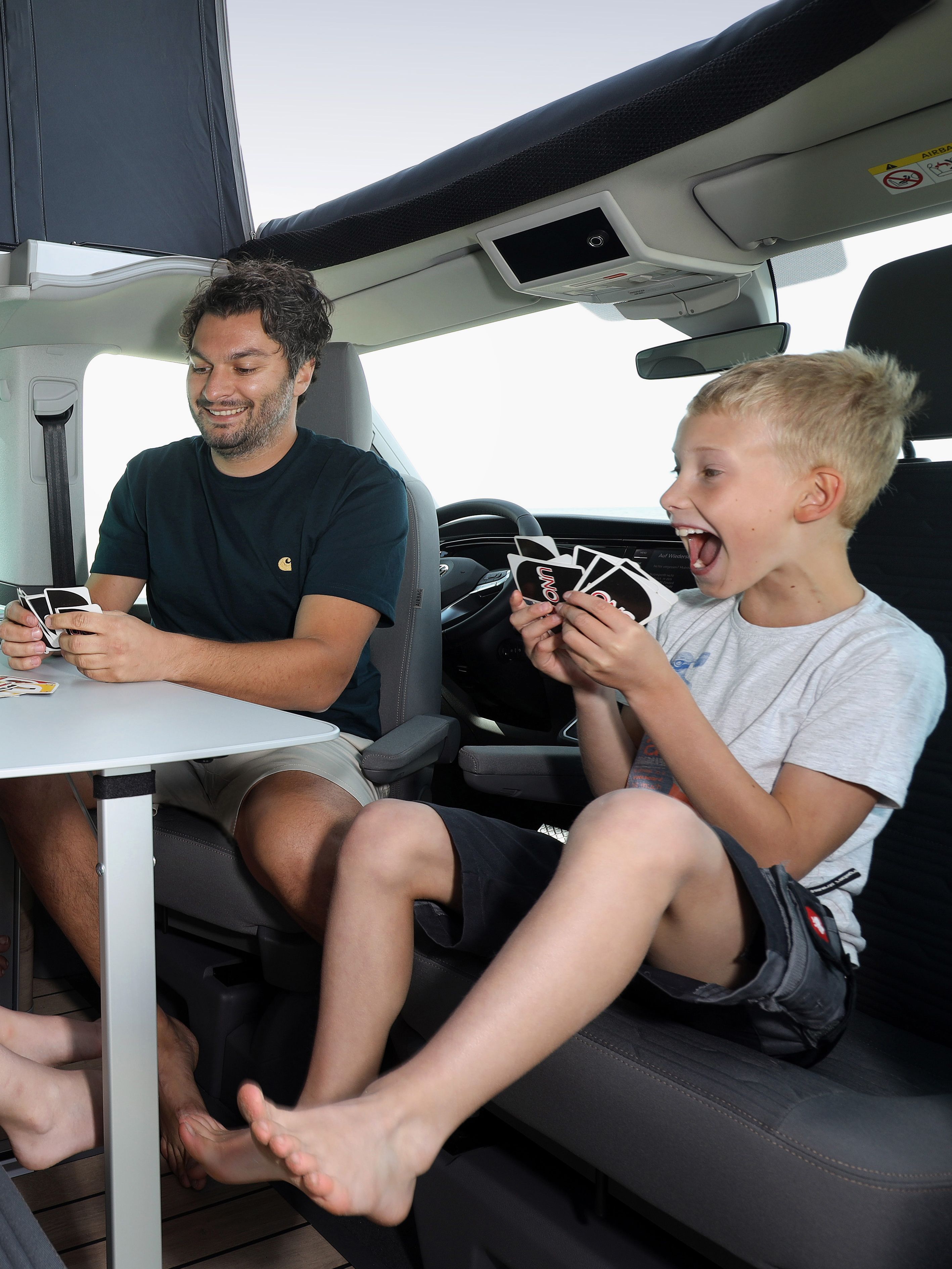 VW T6.1 California Innenraum drehbare Sitze Tisch