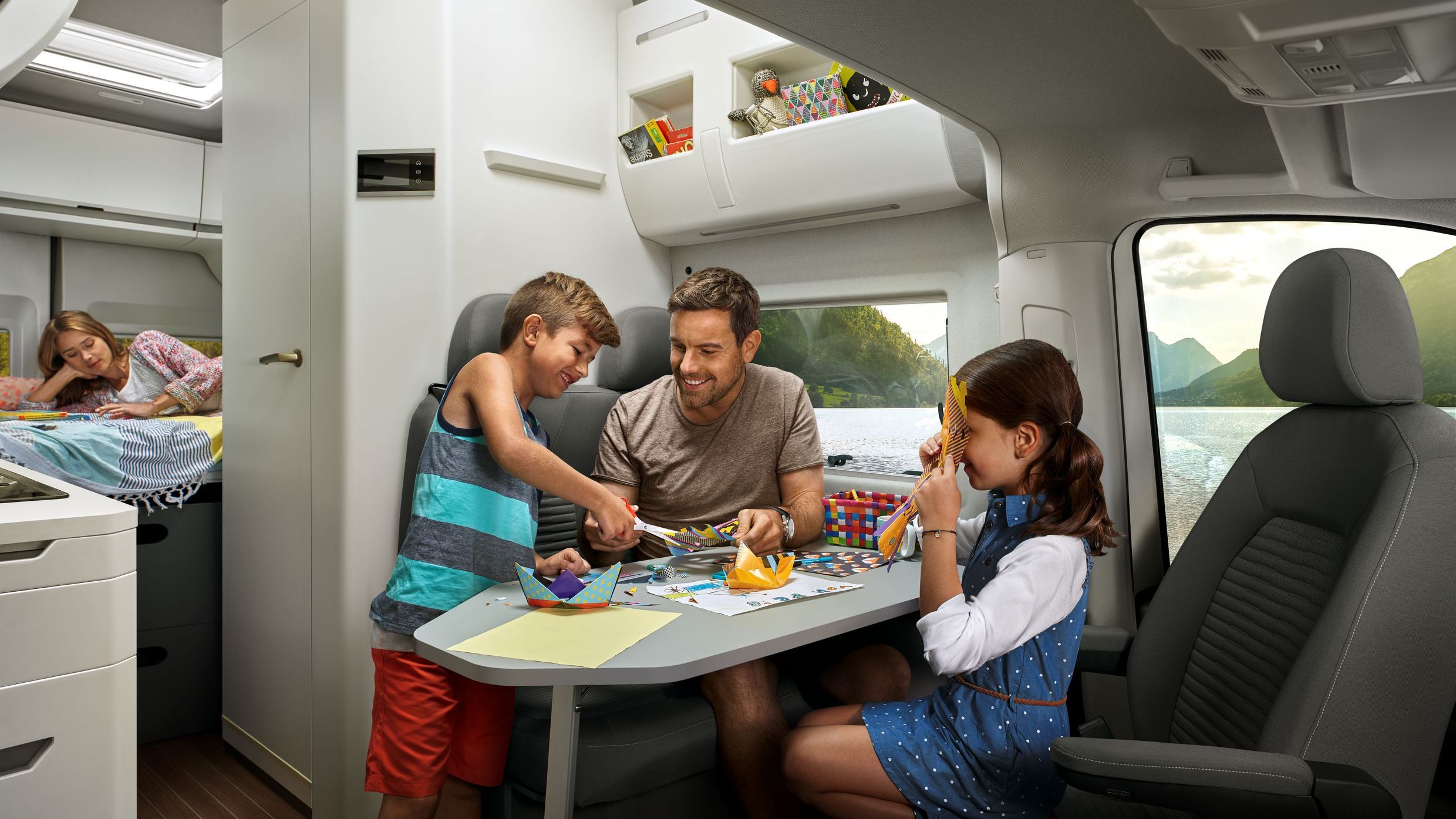 VW Grand California Innenraum