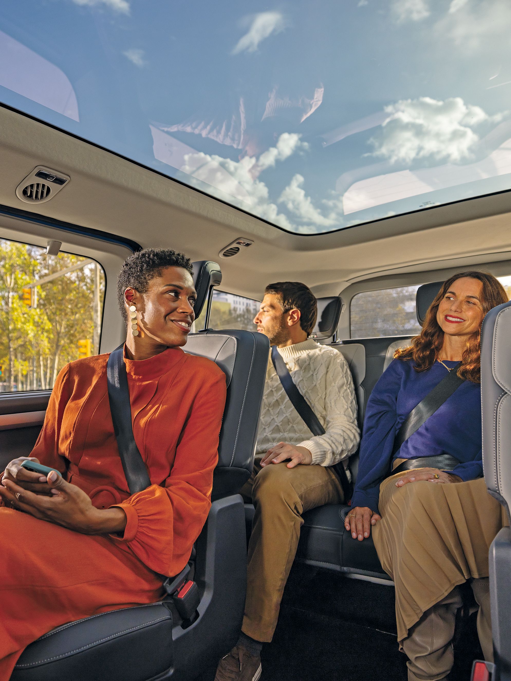 Caravelle Innenraum mit Panoramadach