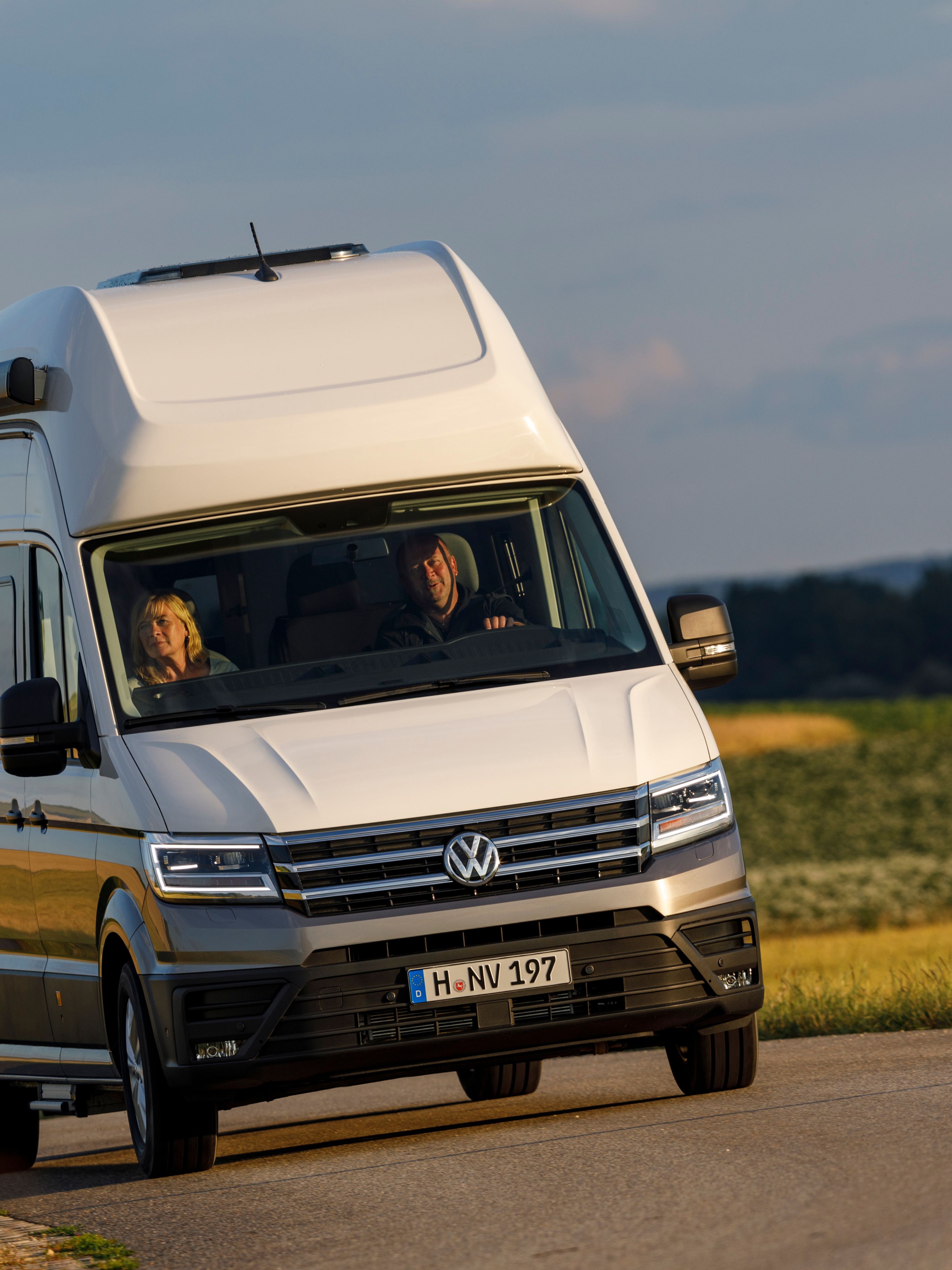 VW Grand California Ausfahrt
