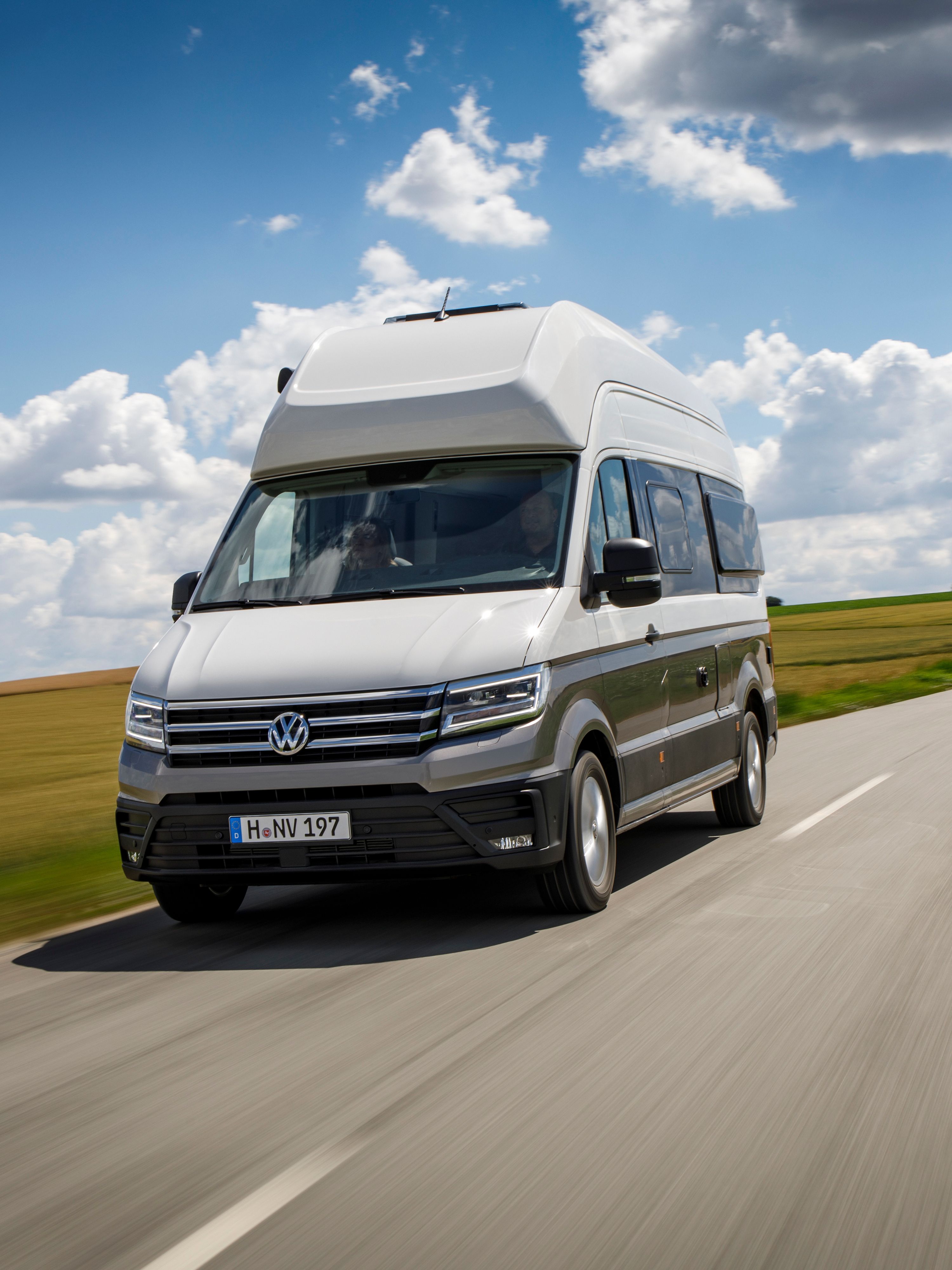 VW Grand California Fahrt