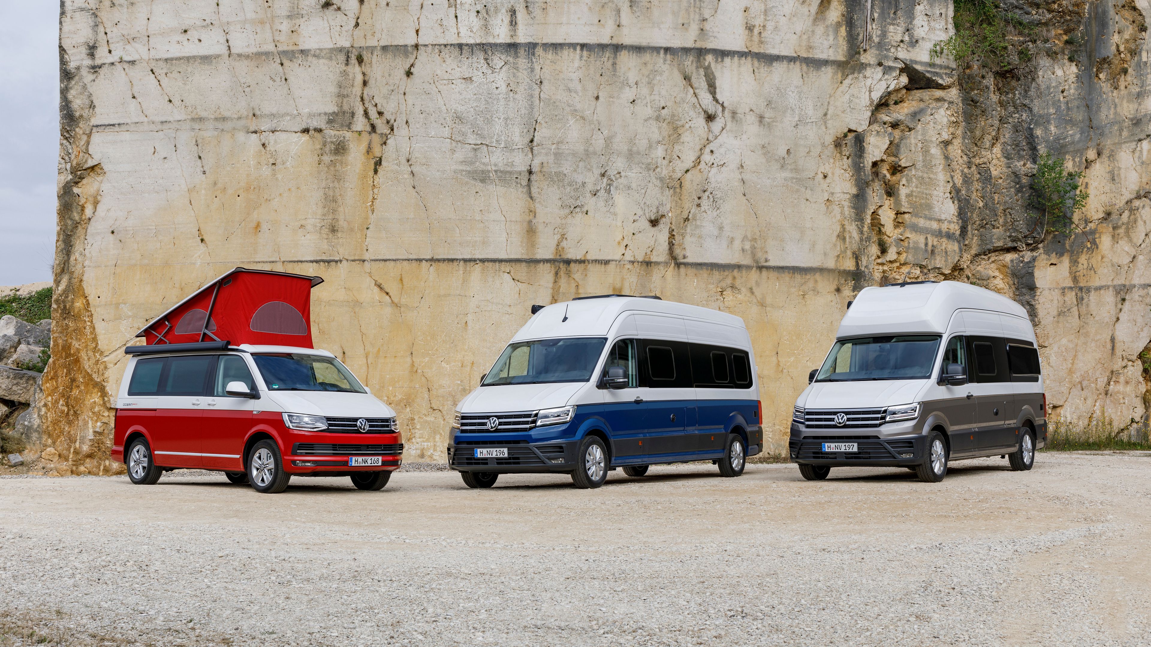 VW California Familie California Ocean Grand California 600 und 680